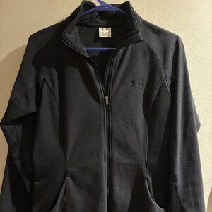 Women's Under Armour Black Fleece Full Zip Medium